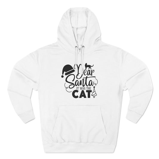 Dear Santa, It Was the Cat Warm Hoodie